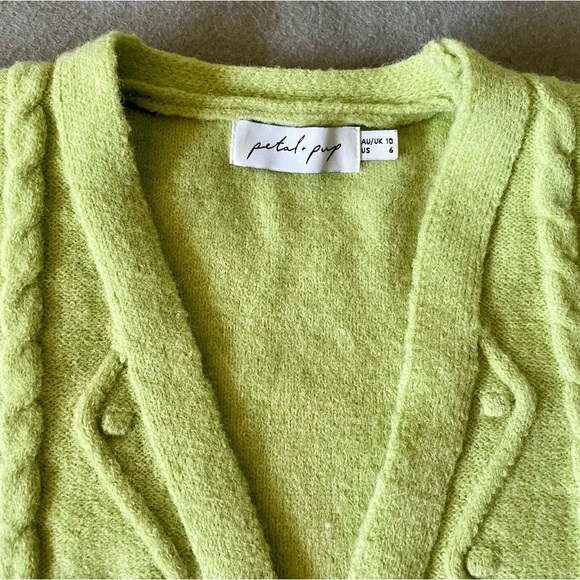 Petal + Pup Women’s Cardigan Size 6 Green - Picture 7 of 7